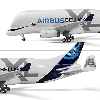 Airbus ベルーガXL 1/150Scale 巨大です新品 エアバス異形の輸送機「ベルーガ」数奇な生い立ち 22年ぶり日本